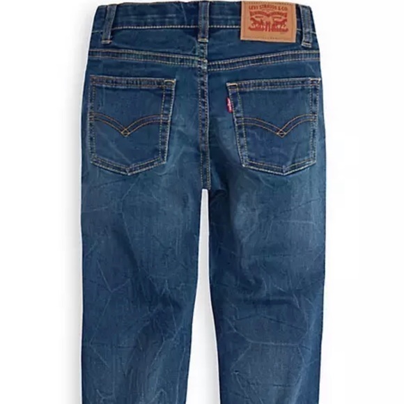Levi’s 514 Boys Husky 5 Pocket Straight Jeans - Picture 5 of 6